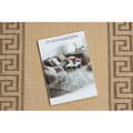 Miniatyrbillede 2 af 5: Fortovet SISAL FLOORLUX design 20014 men / coffee 80 cm, 80x780 cm