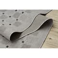 Miniatyrbild 3 av 5: Löpare SIZAL FLOORLUX design 20079 silver / svart 80 cm, 80x1100 cm