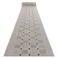 Miniatyrbild 1 av 5: Löpare SIZAL FLOORLUX design 20079 silver / svart 80 cm, 80x1100 cm