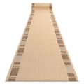 Miniatyrbild 1 av 5: Löpare SIZAL FLOORLUX design 20195 mais / kaffe 100 cm, 100x220 cm