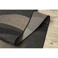 Miniatyrbillede 3 af 5: Fortovet SISAL FLOORLUX design 20212 sort / coffee 100 cm, 100x390 cm