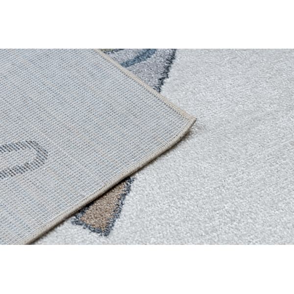 Matta BONO 8288 Plats, planeter kräm/antracit, 240x330 cm
