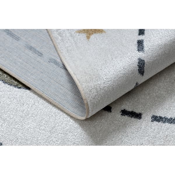 Matta BONO 8288 Plats, planeter kräm/antracit, 240x330 cm