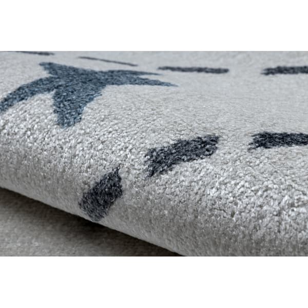 Matta BONO 8288 Plats, planeter kräm/antracit, 240x330 cm