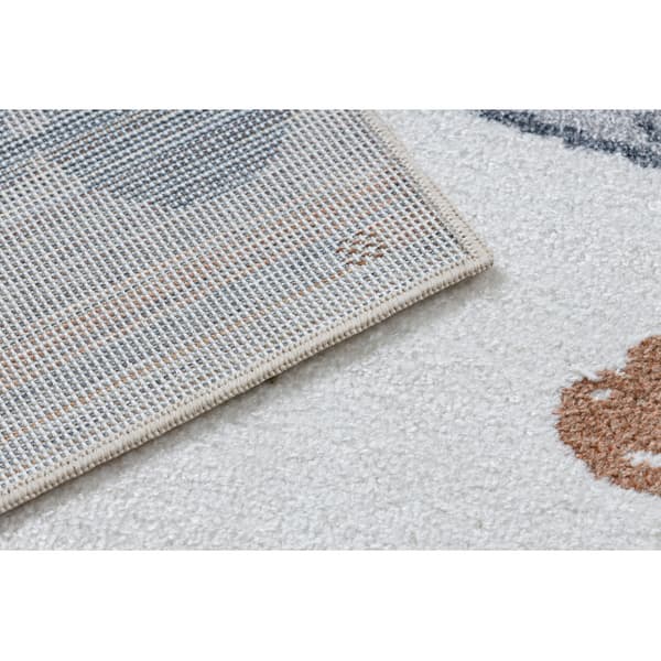 Matto BONO 8441 Pupu merimies kerma / sininen, 140x190 cm