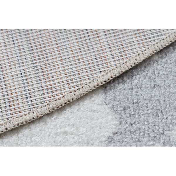 Matto BONO 8441 ympyrä Pupu merimies kerma / sininen, cirkel 140 cm