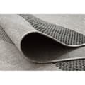 Miniatyrbild 4 av 5: Löpare SIZAL FLOORLUX design 20212 silver / svart 100 cm, 100x740 cm