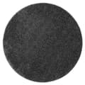 Miniatyrbillede 1 af 5: Badeværelsestæppe SYNERGY cirkel, glamour, skridsikkert, blødt - lurex grå, cirkel 67 cm