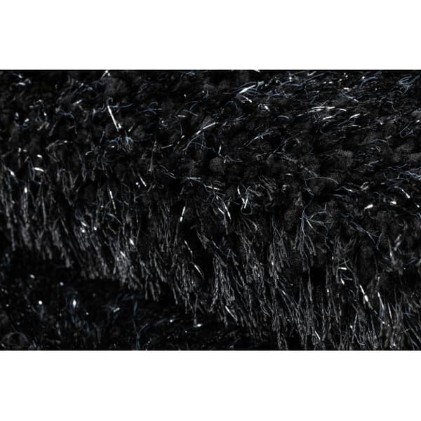 Kaksiosainen kylpyhuonesetti SYNERGY, glamouria, liukumaton, pehmeä - lurex musta, 60x100 cm