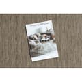 Miniatyrbillede 2 af 5: Fortovet SISAL FLOORLUX design 20433 taupé GLAT 70 cm, 70x260 cm