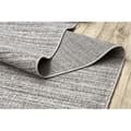 Miniatyrbild 3 av 5: Löpare SIZAL FLOORLUX design 20389 silver / svart 100 cm, 100x410 cm