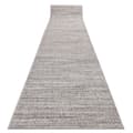 Miniatyrbild 1 av 5: Löpare SIZAL FLOORLUX design 20389 silver / svart 100 cm, 100x410 cm