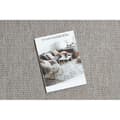 Miniatyrbild 2 av 5: Löpare  SISAL FLOORLUX design 20433 silver PLAIN 70 cm, 70x570 cm