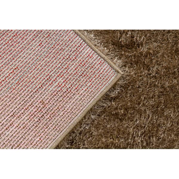 Tæppe BUENOS 6650 shaggy almindelig, ensfarvet beige, 200x290 cm