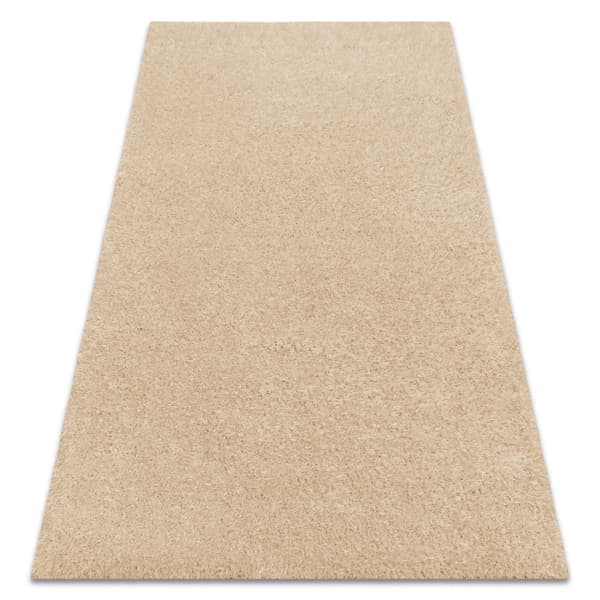 Tæppe BUENOS 6652 shaggy almindelig, ensfarvet fløde, 80x150 cm