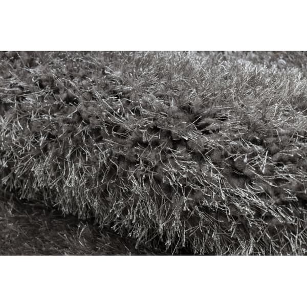 Tæppe BUENOS 6646 shaggy almindelig, ensfarvet grå, 180x270 cm