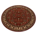 Pikkukuva 1 / 5: Villa matto KASHQAI 4362 200 pyöreä ornamentti punaruskea / beige, cirkel 160 cm