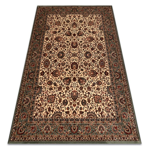 Villa matto KASHQAI 4362 101 ornamentti beige / vihreä, 120x170 cm