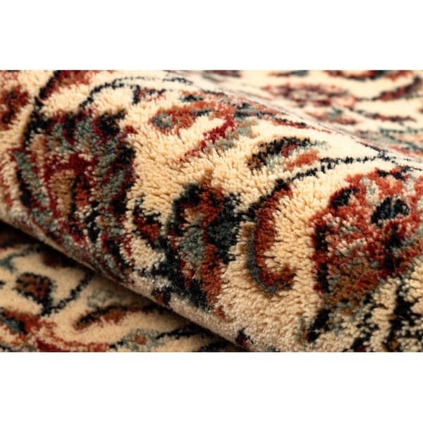 Tæppe villaa KASHQAI 4362 102 ornament beige / rødbrun, 120x170 cm