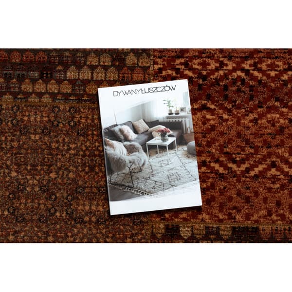 Villa matto KASHQAI 4327 101 Patchwork terrakotta, 120x170 cm