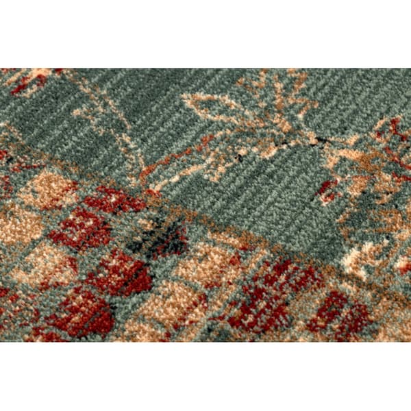 Tæppe villaa KASHQAI 4327 400 Patchwork grøn, 160x240 cm