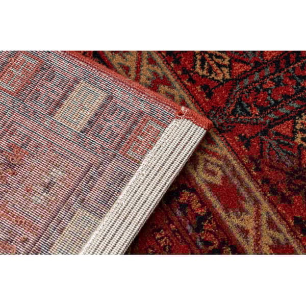 Villa matto KASHQAI 4349 500 itämainen, runko klaretti, 120x170 cm