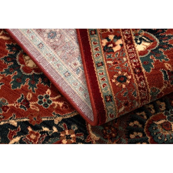 Villa matto KASHQAI 4373 301 itämainen, ristikko terrakotta / beige, 200x300 cm