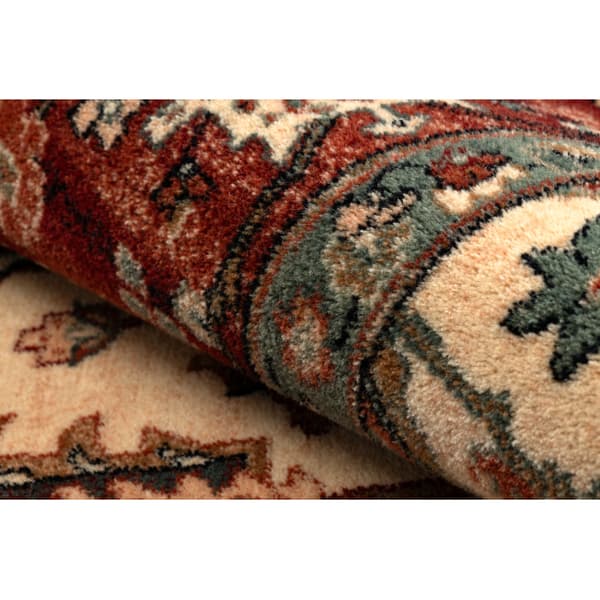Tæppe villaa KASHQAI 4377 300 ornament rødbrun / beige, 200x300 cm