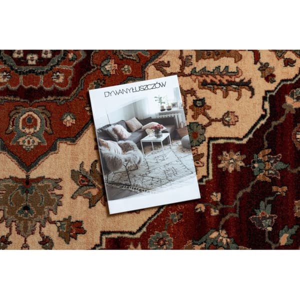 Tæppe villaa KASHQAI 4377 300 ornament rødbrun / beige, 200x300 cm