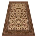 Miniatyrbillede 1 af 5: Tæppe villaa KASHQAI 4362 103 Blomster, ramme beige / rødbrun, 120x170 cm