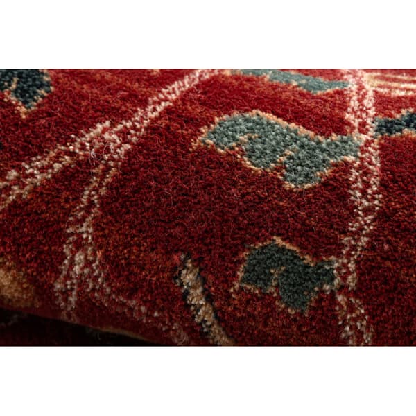 Villa matto KASHQAI 4364 301 itämainen, runko klaretti / musta, 200x300 cm