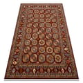 Pikkukuva 1 / 5: Matto KESHAN Ornamentti, kehys itämainen 7874/53588 punaruskea, 120x145 cm