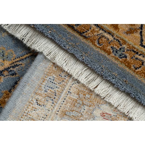 Tæppe KESHAN Ramme itämainen 7875/53544 beige / blå, 250x340 cm