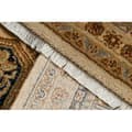 Miniatyrbild 3 av 5: Matta Ull KESHAN fringe, Ornament, ram oriental 8995/53565 beige / blå, 200x290 cm