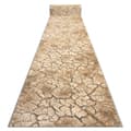 Pikkukuva 1 / 5: Matto KARMEL Terra halkeileva maa harmaa karamelli 90 cm, 90x690 cm