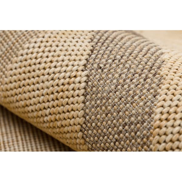 MATTA SISAL FLOORLUX 20078 mais / kaffee, 120x170 cm