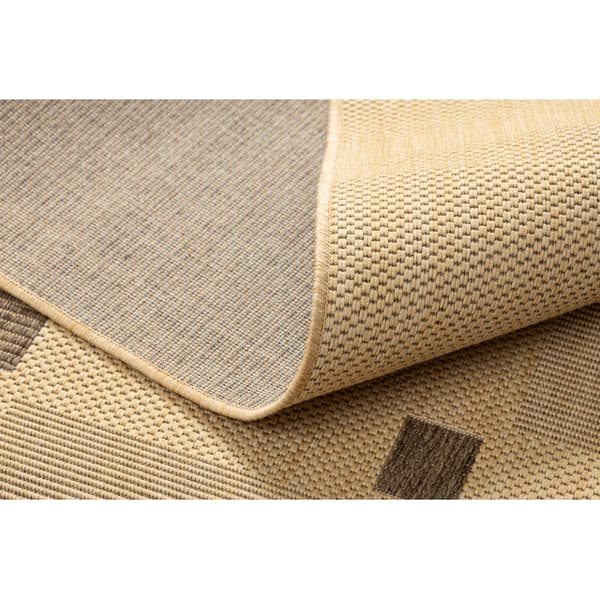 Sisaltæppe SISAL FLOORLUX 20079 men / coffee, 160x230 cm