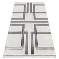 Miniatyrbild 1 av 5: Matta AMOUR 53091C grädde - Geometrisk, Linjer modern, elegant, 98x300 cm