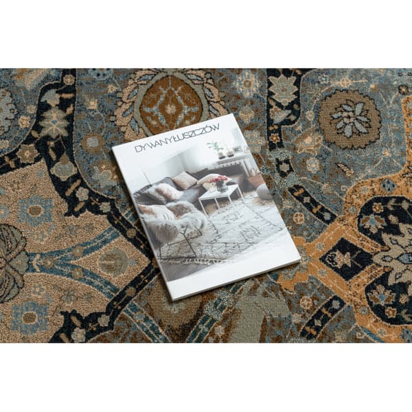 Villa matto SUPERIOR KIRMAN itämainen, konjakki, beige, 200x300 cm