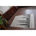 Miniatyrbild 4 av 5: MATTA SIZAL FLOORLUX 20240 silver / svart, 200x290 cm