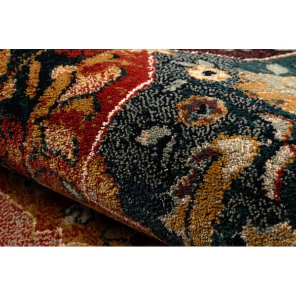 Tæppe POLONIA Azer ramme, orientalsk, rød, 170x235 cm