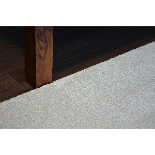 Matta, runda DISCRETION grädde, cirkel 133 cm