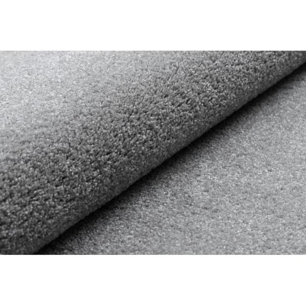TÆPPER hjul DISCRETION sølv, cirkel 200 cm