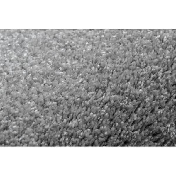 TÆPPER hjul DISCRETION sølv, cirkel 200 cm