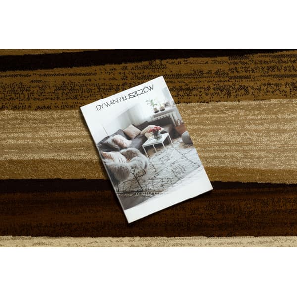 Matta ROYAL 5374 Waves - beige / brun, 100x200 cm