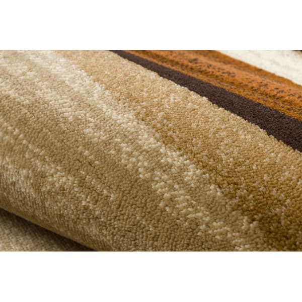 Matta ROYAL 5374 Waves - beige / brun, 200x290 cm