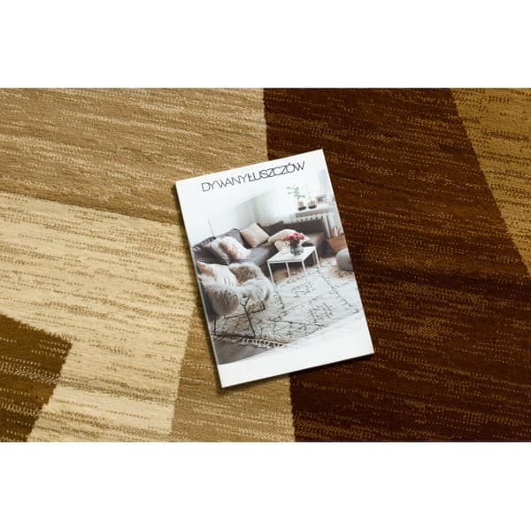 Matta ROYAL G2095 Geometrisk - beige / brun, 200x290 cm