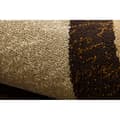 Miniatyrbild 5 av 5: Matta ROYAL G3565 Waves - brun / beige, 200x290 cm