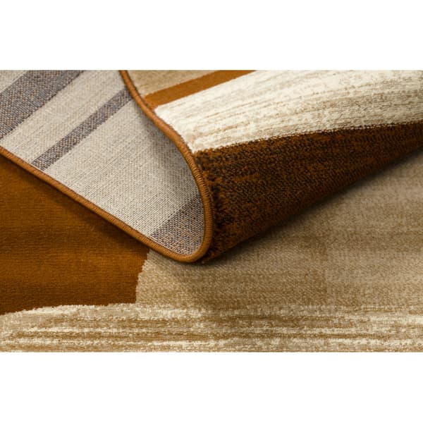 Royal Matto HE405 Geometrinen - ruskea / kerma, 150x230 cm