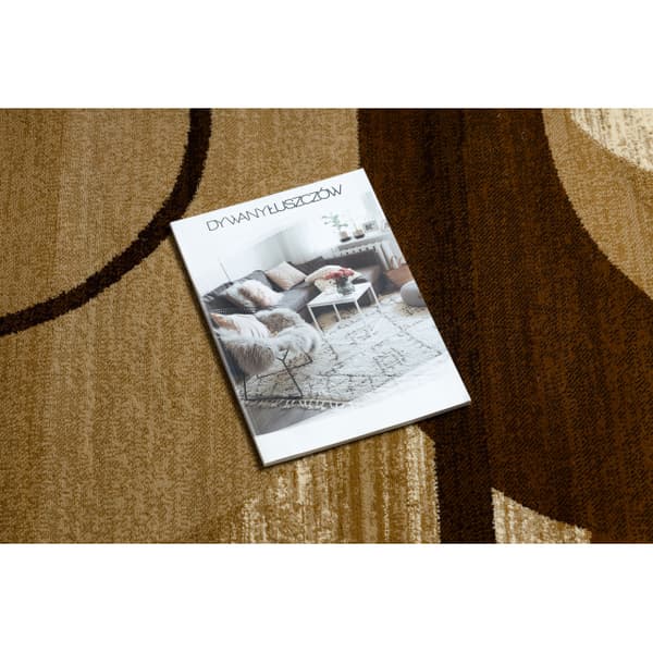 Royal Matto HE405 Geometrinen - ruskea / kerma, 150x230 cm